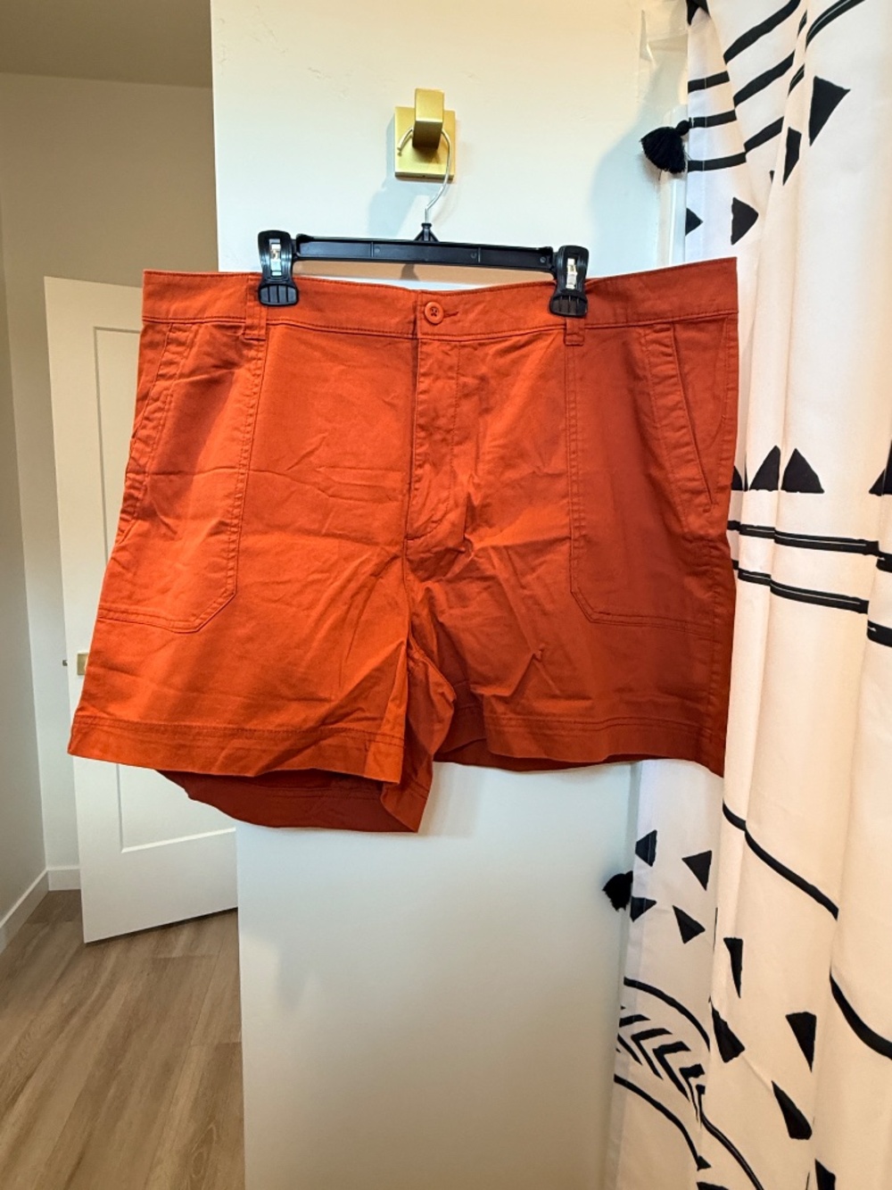 Old Navy XXL High Rise Chino 4" Orange Shorts - Very Good